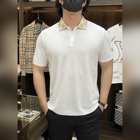 Burberry 2026ss秋季新款發布 巴寶莉翻領短袖T恤，高端新款短袖，字