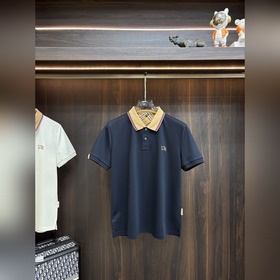 Burberry 2026ss秋季新款發布 巴寶莉翻領短袖T恤，高端新款短袖，字