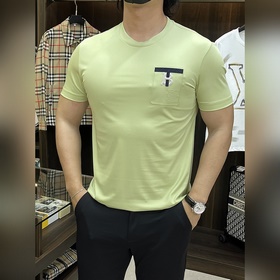 Burberry 2026ss秋季新款發布 巴寶莉圓領短袖T恤，高端新款短袖，字