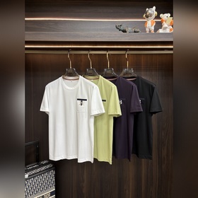 Burberry 2026ss秋季新款發布 巴寶莉圓領短袖T恤，高端新款短袖，字