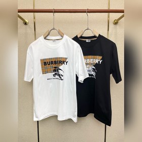 Burberry巴寶莉 砸鍋賣鐵都要上的新款新款原單男士休閑短袖 高端定制 高端
