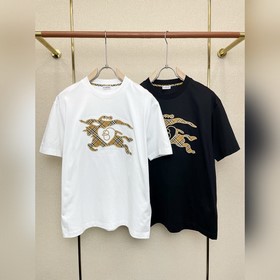 Burberry巴寶莉 砸鍋賣鐵都要上的新款新款原單男士休閑短袖 高端定制 高端