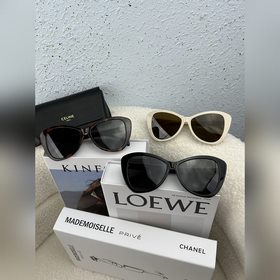 CELINE賽琳 新款貓眼闆材墨鏡太陽眼鏡 CL40270U 55口16-140