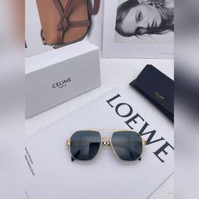 [CELINE]賽*琳新款飛行員不規則太陽鏡 MODEL：CL40260U