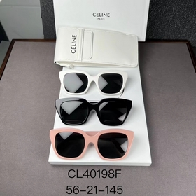 CELINE 賽琳 MODEL： CL40198 SZIE： 56口21-145