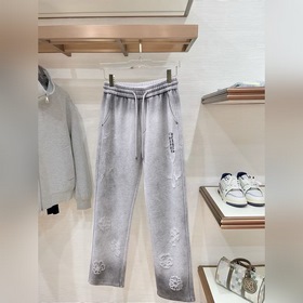 克羅心 頂級貨品 2026秋冬新款休閑褲！官網同步發售。品牌經典LOGO休閑褲