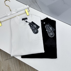 Chrome hearts 克羅心 微闊 新款首發專櫃最新款短袖圓領T恤 高端訂