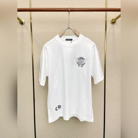 Chrome hearts克羅心 砸鍋賣鐵都要上的新款新款原單男士休閑短袖 高端