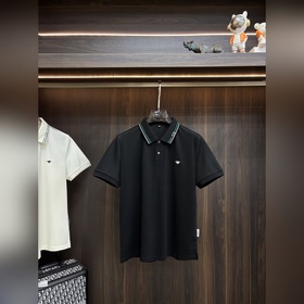 Dior 2026ss秋季新款發布 迪奧翻領短袖T恤，高端新款短袖，字母logo