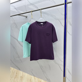 Dior迪奧 微闊 新款首發專櫃最新款短袖圓領T恤 高端訂制 設計前衛時尚！品牌