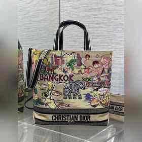 大號 Dior 城市明信片 度假風款手袋 曼谷 限定 這款城市明信片 手袋時尚實