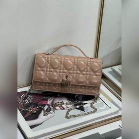頂級原單爆款 6452 Lady Dior 藤格紋手拿包 21cm