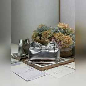 頂級原單Dior-LAMBSKIN 2026春夏 新款手袋 銀色 銀鍊 LAMB