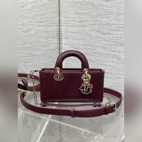 Lady橫版戴妃珍稀蛇皮閃亮登場，高雅又不失個性，非它莫屬 ，科普一下每條蛇皮的