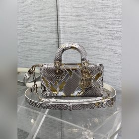 Lady橫版戴妃珍稀蛇皮閃亮登場，高雅又不失個性，非它莫屬 ，科普一下每條蛇皮的