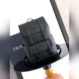這款 Dior Daily 翻蓋雙肩背包是二零二六春季男裝系列新品，展現高雅實用