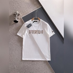 芬迪Fendi2026SS春夏新款首發專櫃最新款短袖圓領T恤 高端訂制 設計前衛