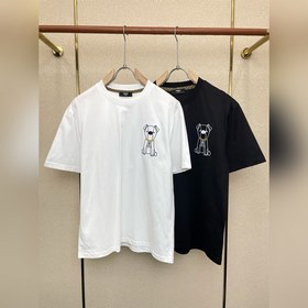 FENDI芬迪 砸鍋賣鐵都要上的新款新款原單男士休閑短袖 高端定制 高端版本 時