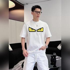 芬迪#FENDI 2026春夏新款首發專櫃最新款短袖圓領T恤 高端訂制 設計前衛