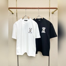 FENDI芬迪 砸鍋賣鐵都要上的新款新款原單男士休閑短袖 高端定制 高端版本 時