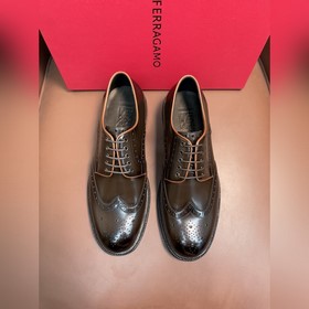 Ferragamo-菲拉格慕 高版本 真皮大底 商務休閑鞋 專櫃同步發售，原版