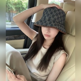GUCCI古奇 2026新款專櫃同步漁夫帽，爆款出貨，超級好搭，新款上架