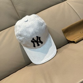 爆款全色到貨 NY&Gucci(古奇)合作款棒球帽， 專櫃最新款，NY刺繡，1：