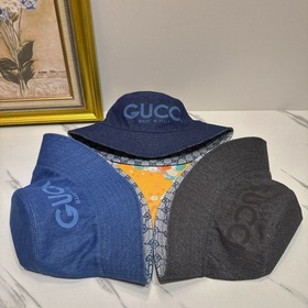 高闆本 [GUCCI 古奇]高端闆本原單複刻牛仔漁夫帽，做工精細透氣舒适 日韓時