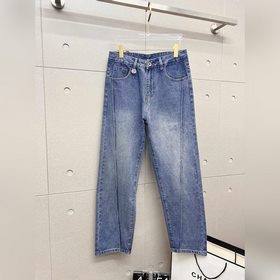 GUCCI 古奇 2026新品潮牌寬松原單男士百搭牛仔褲 奢華品牌原版LOGO搭