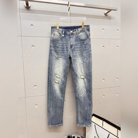 GUCCI 古奇 男士丹甯牛仔褲，官宣畫冊海報穿搭款！ 客供高級進口的丹甯原色面