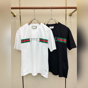 Gucci古馳 砸鍋賣鐵都要上的新款新款原單男士休閑短袖 高端定制 高端版本 時