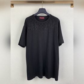 GUCCI古馳，新款飾仿水晶鑲鑽純棉短袖T恤衫 這款漸變效果仿水晶刺繡與品牌标志