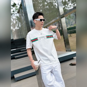 GUCCI 2026春夏新款首發專櫃最新款短袖圓領T恤 高端訂制 設計前衛時尚