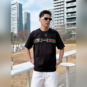 GUCCI 2026春夏新款首發專櫃最新款短袖圓領T恤 高端訂制 設計前衛時尚