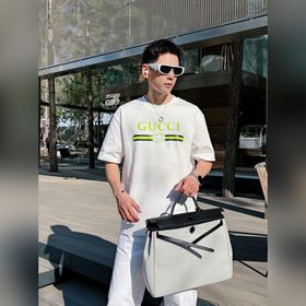 GUCCI 2026春夏新款首發專櫃最新款短袖圓領T恤 高端訂制 設計前衛時尚