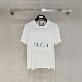 古馳Gucci26春夏新品專櫃首發最新款短袖圓領T恤 高端訂制 設計前衛時尚！品