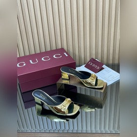 [新款出貨]GuCCl高端精品， 2046春夏Signora系列 新款涼鞋 馬銜