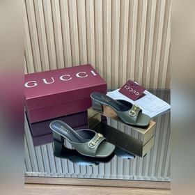 [新款出貨]GuCCl高端精品， 2046春夏Signora系列 新款涼鞋 馬銜