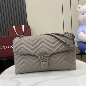 配全套原廠專櫃包裝 2026秋冬系列， 品牌标志性GG Marmont系列匠心融