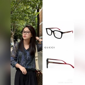 GUCCI 古奇 GG1873OK 尺碼：53口19-145 字母金标拼色鏡腿