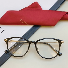 GUCCI 古奇 GG1745OA 尺碼：53口17-145 圖案镂空鏡腿 高品