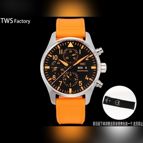 TWS新品 橙色風暴 IWCxAMG工程師強強聯手 騷氣十足 IWC萬國飛行員新