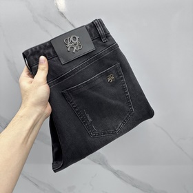 LOEWE羅意威 高定款 四季款新款水洗牛仔褲 櫃台同步發售 原版定制複刻 原版