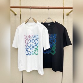 LOEWE羅意威 砸鍋賣鐵都要上的新款新款原單男士休閑短袖 高端定制 高端版本