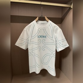 Loewe 2026春夏新款首發專櫃最新款短袖圓領T恤 高端訂制 設計前衛時尚！