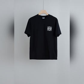 LOEWE 羅意威2026SS時尚潮人必備男士休閑圓領短袖T恤衫#選用客供進口1