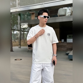 羅意威#LOEWE 2026春夏新款首發專櫃最新款短袖圓領T恤 高端訂制 設計