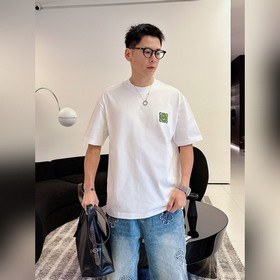 羅意威#LOEWE 2026春夏新款首發專櫃最新款短袖圓領T恤 高端訂制 設計前
