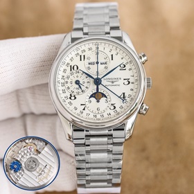 (送表帶) LGS全新打造天花闆 LONGINES 浪琴L2.773.4八針月相