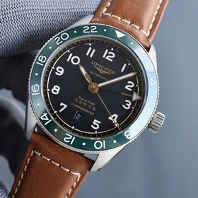 TT廠出品 三碼合一(單調GMT) 全新推出浪琴LONGINES-Spirit先
